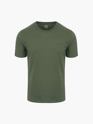 KING Essentials The Shawn T-Shirt w kolorze oliwkowym