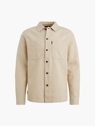 PME Legend Hemdjacke Dobby Structure Ecru