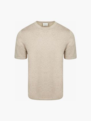 Profuomo Camiseta De Punto Beige