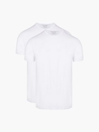 Slater 2-pack Basic Fit T-Shirt Biały