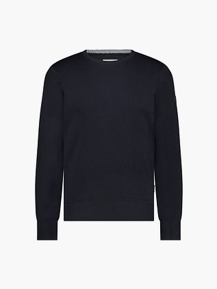 State Of Art Trøje i uldblanding, navy