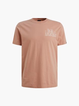 T-shirt PME Legend Artwork Rose Dawn, regular fit, różowy