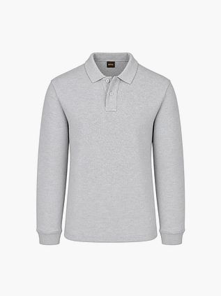 BOSS Petempestolong Polo Grey