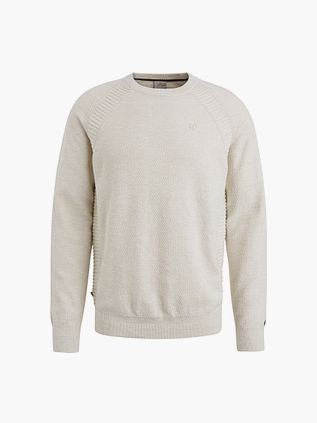 Cast Iron Trøje Heather Plated Ecru