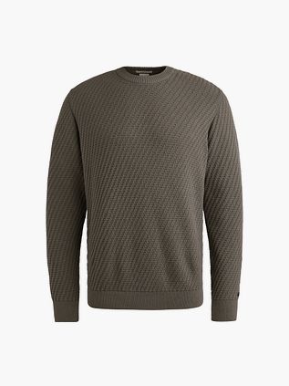 Cast Iron Trøje Knitted Antraciet