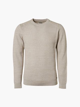 No Excess Striktrøje i Beige