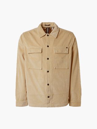 Sobrecamisa de pana No Excess beige