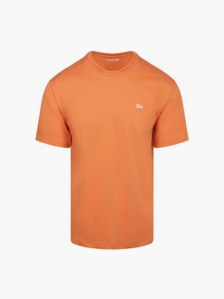 T-shirt Lacoste w kolorze pomarańczowym