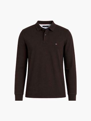 Tommy Hilfiger Longsleeve Polo Brun