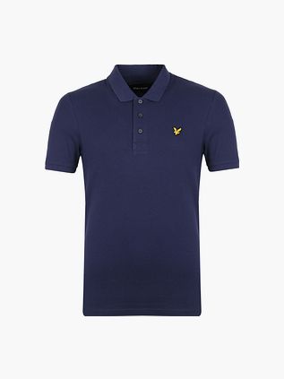 Polo azul marino de Lyle and Scott