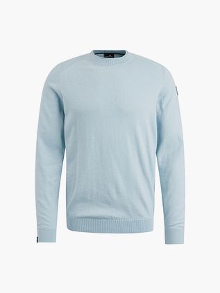 Vanguard Genser Slub Lett Blå
