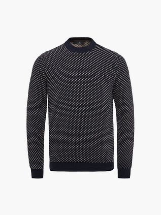 Vanguard sweter z wełny granatowy