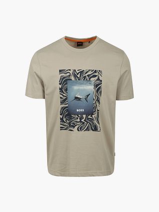 BOSS T-shirt Tucan Beige