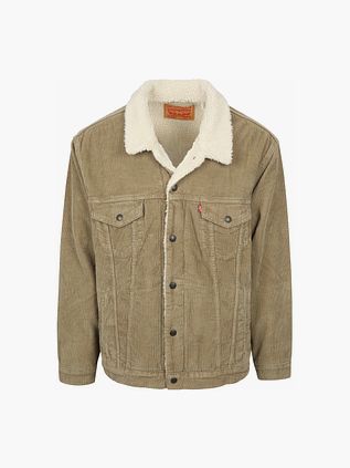 Levi's Sherpa Jakke Corduroy Beige