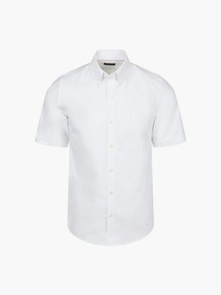 Steppin' Out Short Sleeve Hemd Oxford Yale Wit