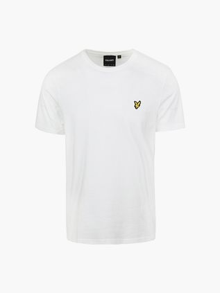 Biały T-Shirt Lyle and Scott