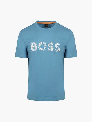 BOSS T-shirt Bossocean Blau