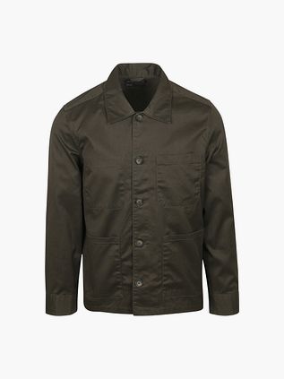 Marc O'Polo Overshirt Twill Brun