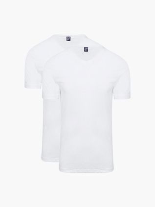 Alan Red West-Virginia Camiseta Blanco pack de 2 unidades