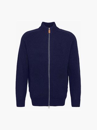 Barbour Talder lynvest i uld, mørkeblå