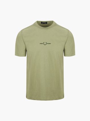 Fred Perry M4580 z haftem, oliwkowy