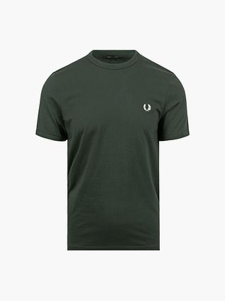 Fred Perry T-shirt Mørkegrøn T50