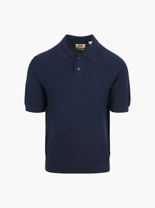 Levi's strikpolo, blå