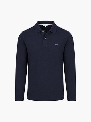 McGregor Longsleeve Classic Koszulka polo Granatowy