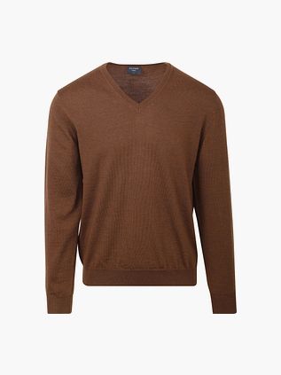 Olymp Casual Sweater Uld Brun
