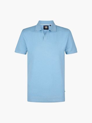 Petrol Polo Maille Bleu Clair