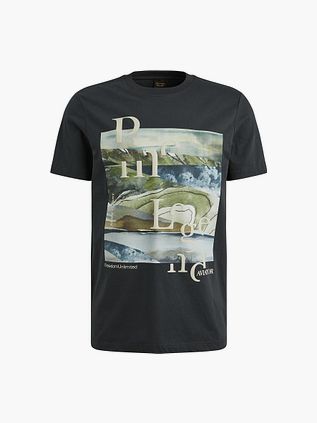 PME Legend Jersey Artwork T-Shirt Navy