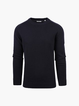 Pulóver KnowledgeCotton Apparel azul marino
