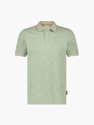 State of Art Polo Slubmelange Leaf Green