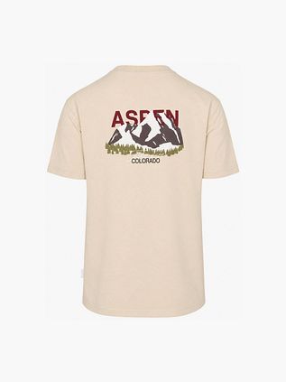 Supply & Co T-Shirt Back print Warren Ecru