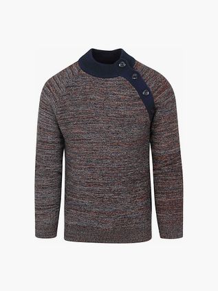 Blue Industry Trøje Melange Blå