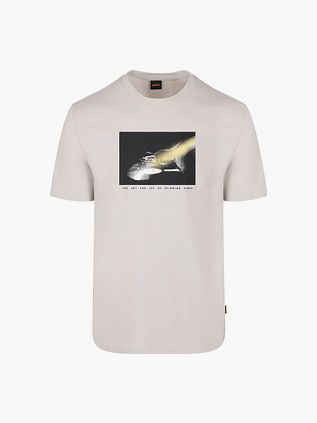 BOSS T-shirt Te DJ Grau