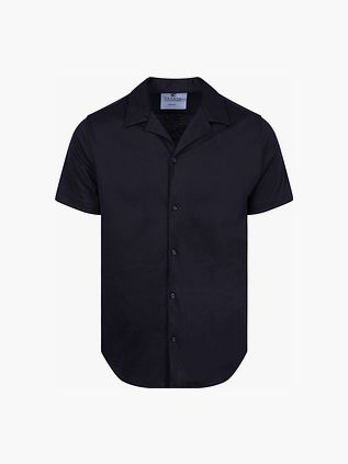 Desoto Short Sleeve Overhemd Festival Navy