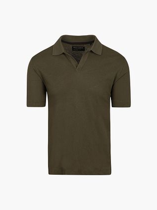 Marc O'Polo Polo Riva Mix Lin Vert Olive