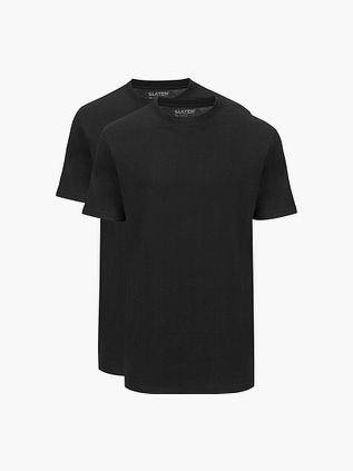 Slater 2-pak amerikanske T-shirts i sort