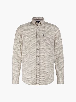 State Of Art Camisa Estampada Beige