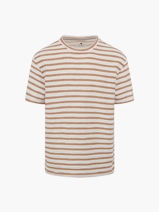 Anerkjendt Kikki T-shirt Orange Stribet