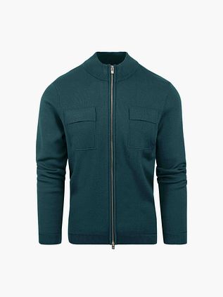 Blue Industry Vest Brystlomme Mørkegrøn