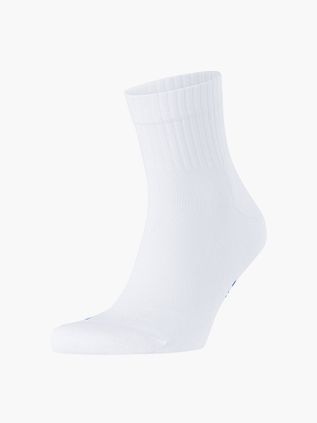 FALKE Run Ribbet Sokk Hvit