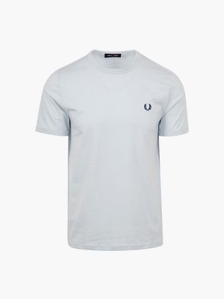 Fred Perry Ringer T-shirt Lyseblå