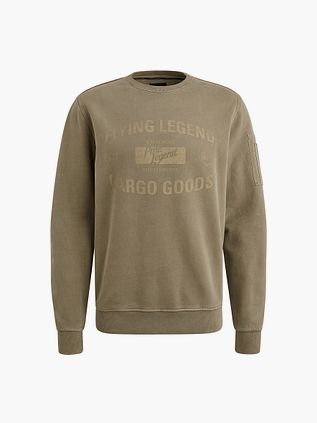PME Legend Sweater Logo Silver Blue