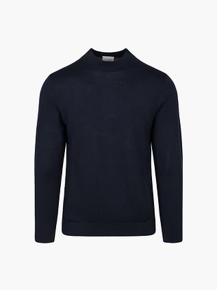 Profuomo Turtleneck Pullover Merino Navy
