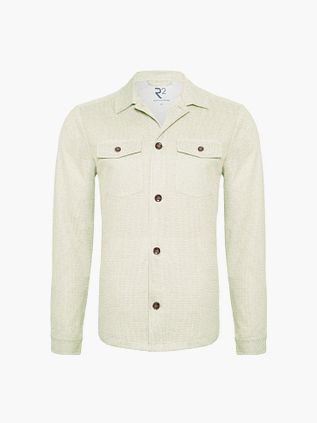 R2 Overshirt Lysegrøn