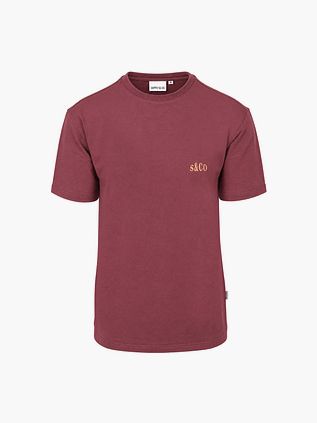Supply & Co T-Shirt Imprimé au dos Trevor Bordeaux