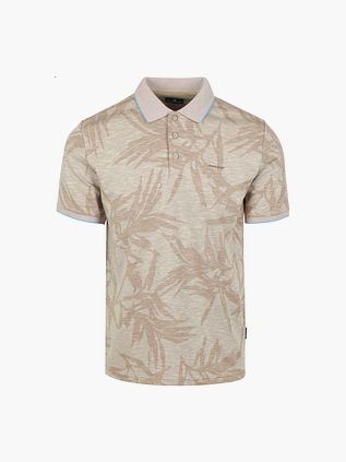 State of Art Poloskjorte Faded Leaf Beige
