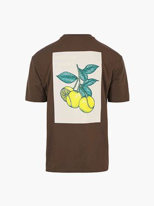 Supply & Co T-shirt Backprint Brun